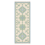 Lattice Ivy Hand Knotted Runner Rug