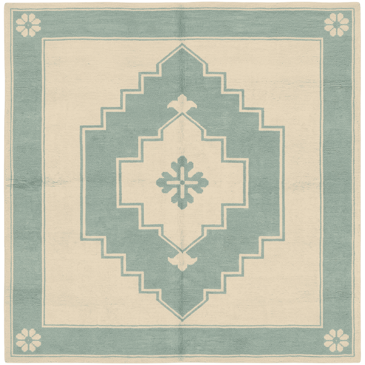 Lotus Whisper Hand Knotted Rug