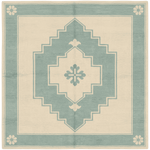 Lotus Whisper Hand Knotted Rug