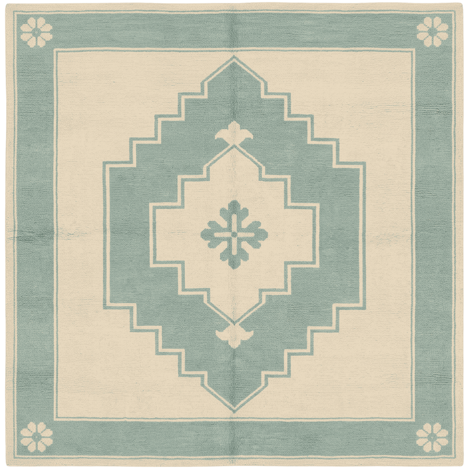 Lotus Whisper Hand Knotted Rug