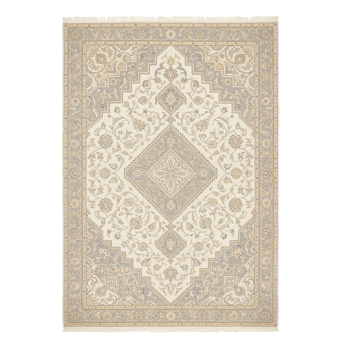 Mahal Medallion Hand Knotted Rug