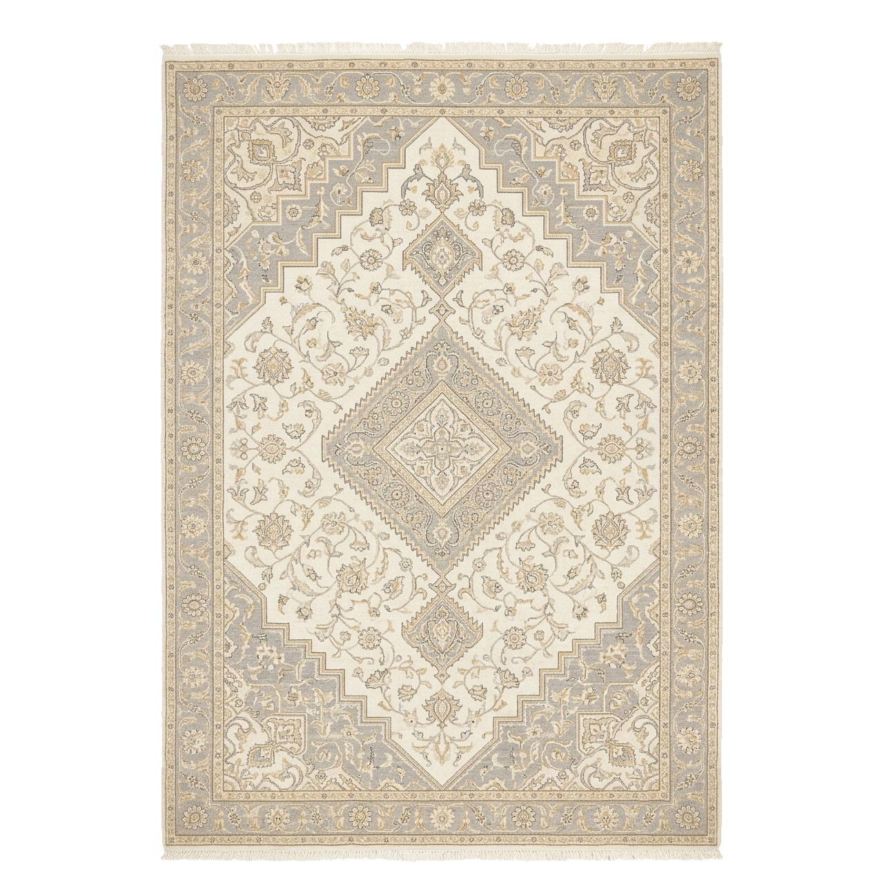 Mahal Medallion Hand Knotted Rug