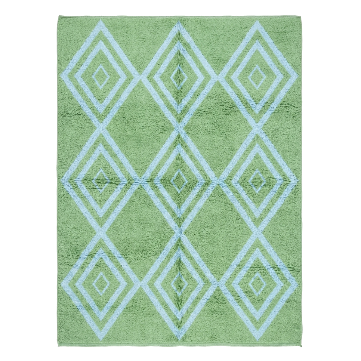 Matcha Lattice Moroccan Shag Rug