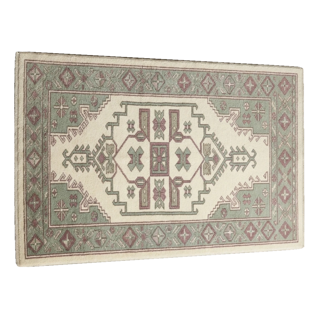 Mauve Garden Talisman Hand Knotted Rug - alternate view
