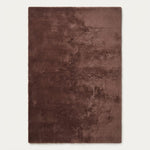 Mauve Umber Drift Hand Tufted Wool Rug - studio photo