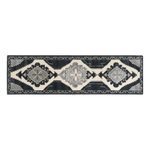Midnight Totem Flight Hand Tufted Runner Rug - alternate view