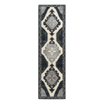 Midnight Totem Flight Hand Tufted Runner Rug