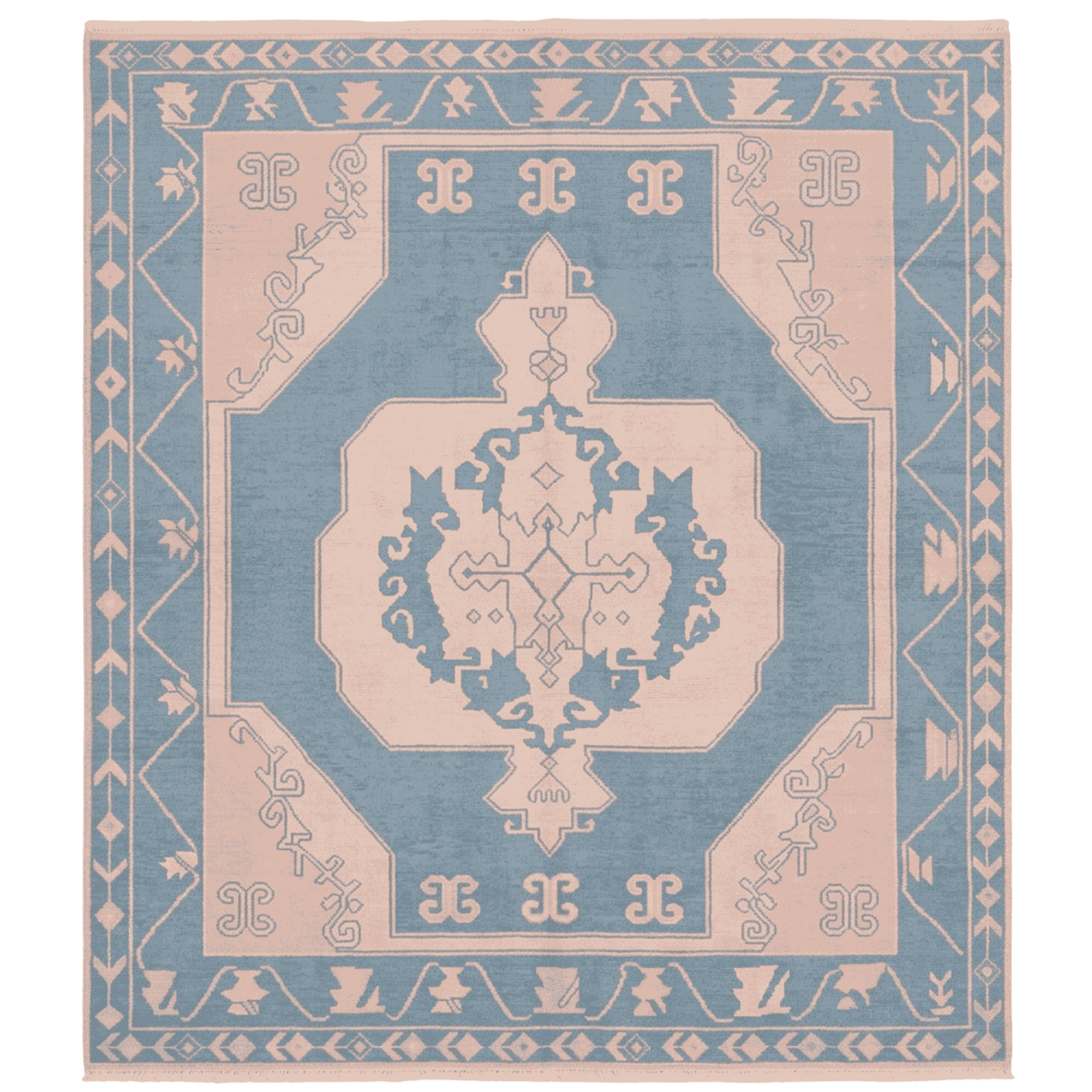 Midnight Synapse Tapestry Hand Knotted Rug