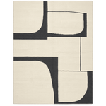 Minimalist Eclipse Hand Knotted Rug
