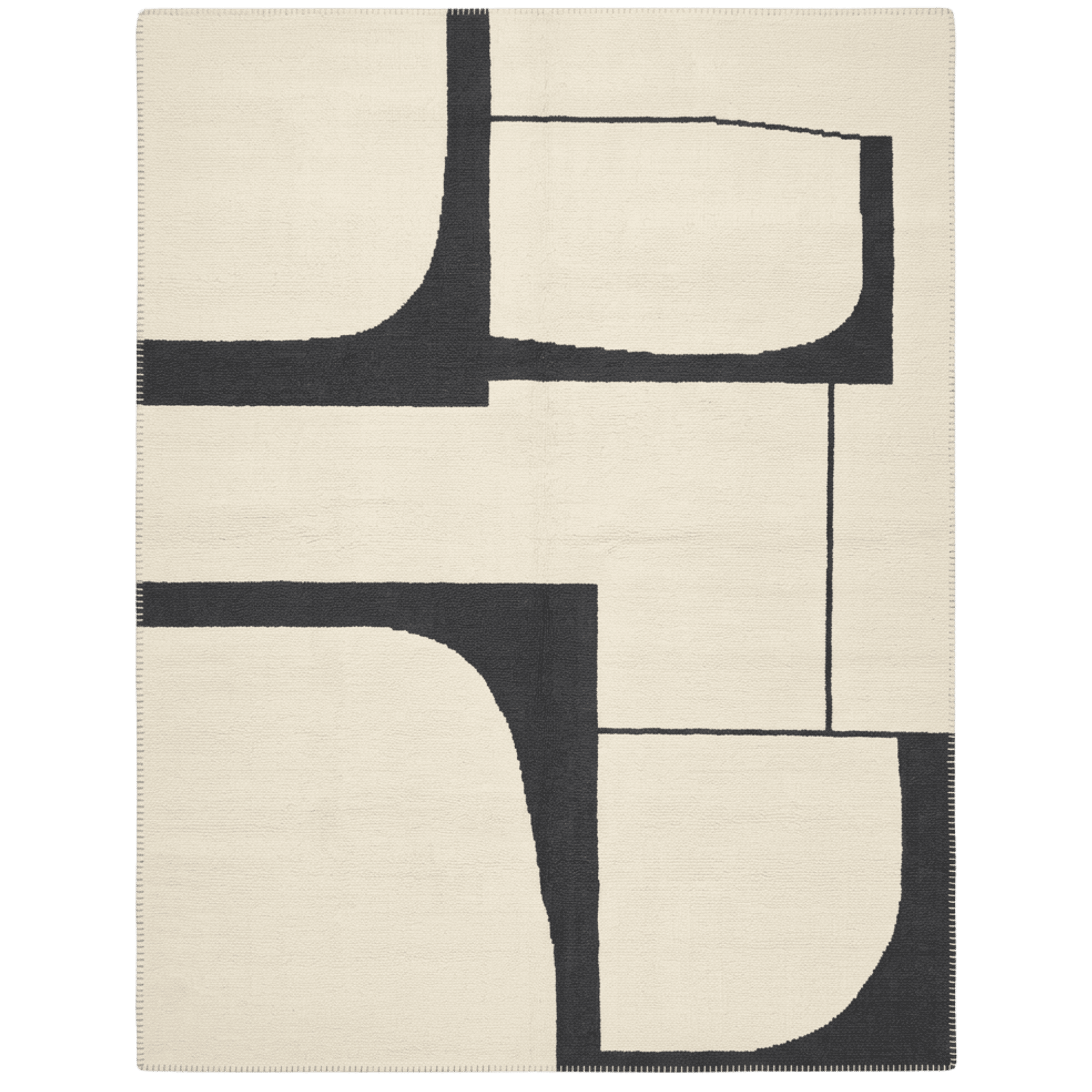 Minimalist Eclipse Hand Knotted Rug