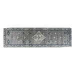 Misty Pewter Lanterns Hand Tufted Runner Rug - alternate view