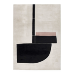 Modern Abstract Hand Tufted Wool Rug