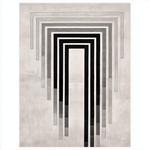 Monochrome Gateway Hand Tufted Wool Rug 