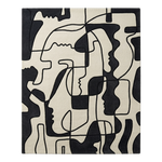 Monochrome Musings Hand Tufted Wool Rug