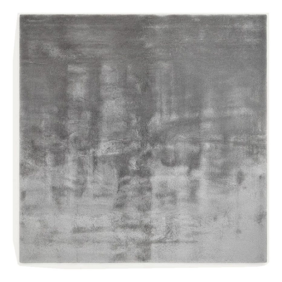 Moonlit Silver Tide Hand Tufted Wool and Viscose Rug - alternate view