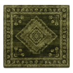 Moss Diamond Sanctum Hand Tufted Wool Rug