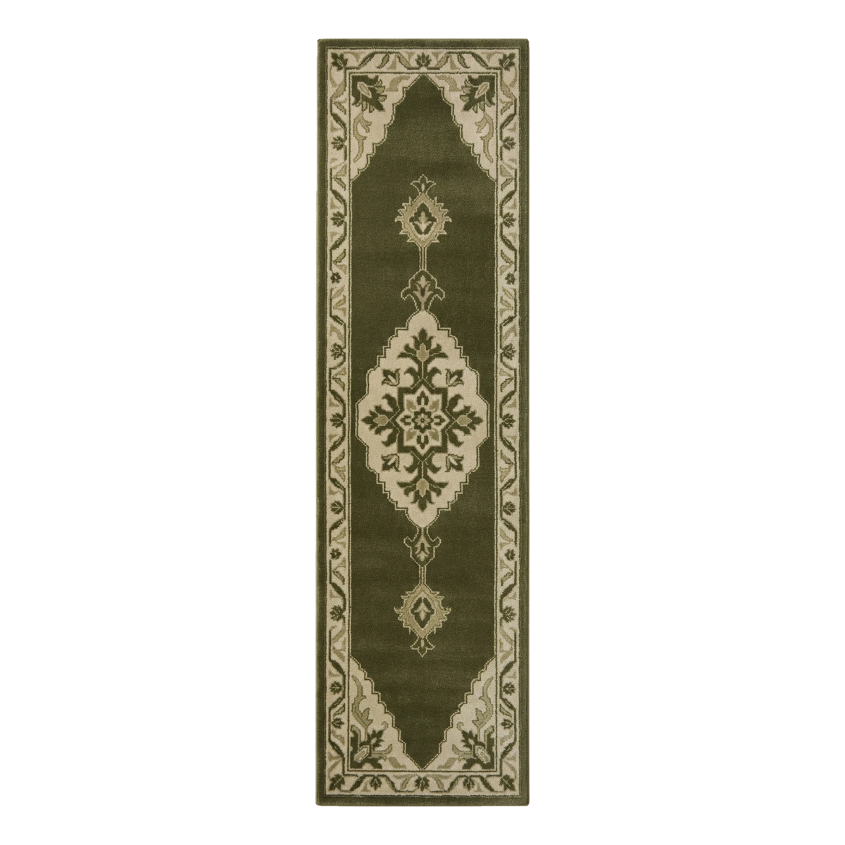 Moss Lantern Vigil Hand Tufted Runner Rug