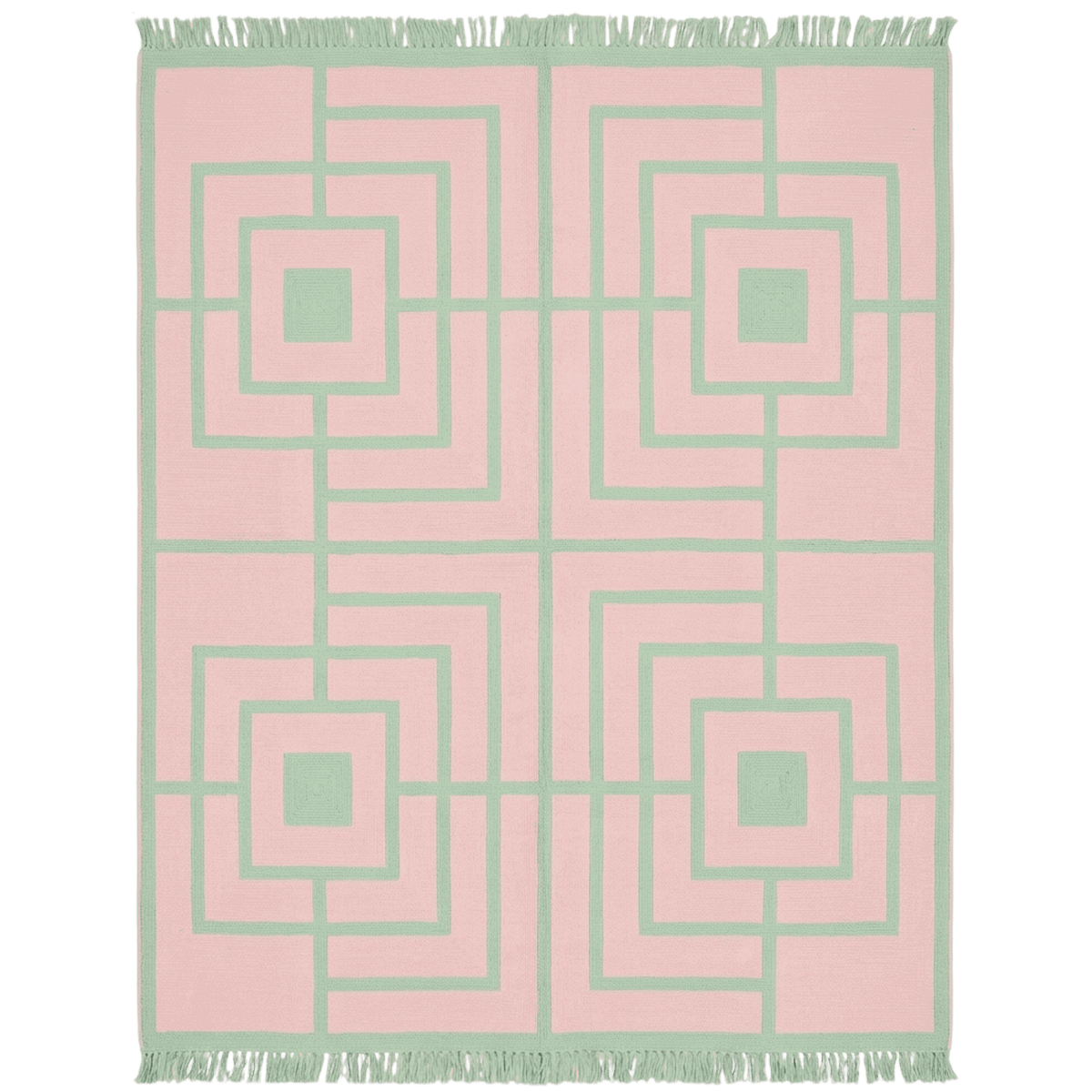Moss Velvet Reverie Hand Knotted Rug