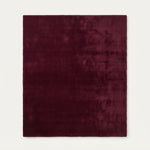 Mulberry Velvet Dusk Hand Tufted Wool and Viscose Rug - studio photo
