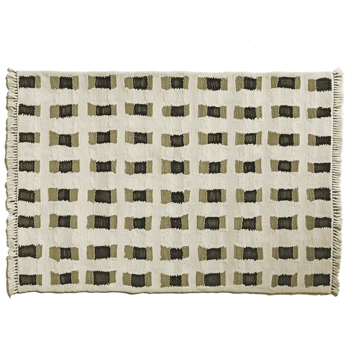 Muted Motion Hand Knotted Rug