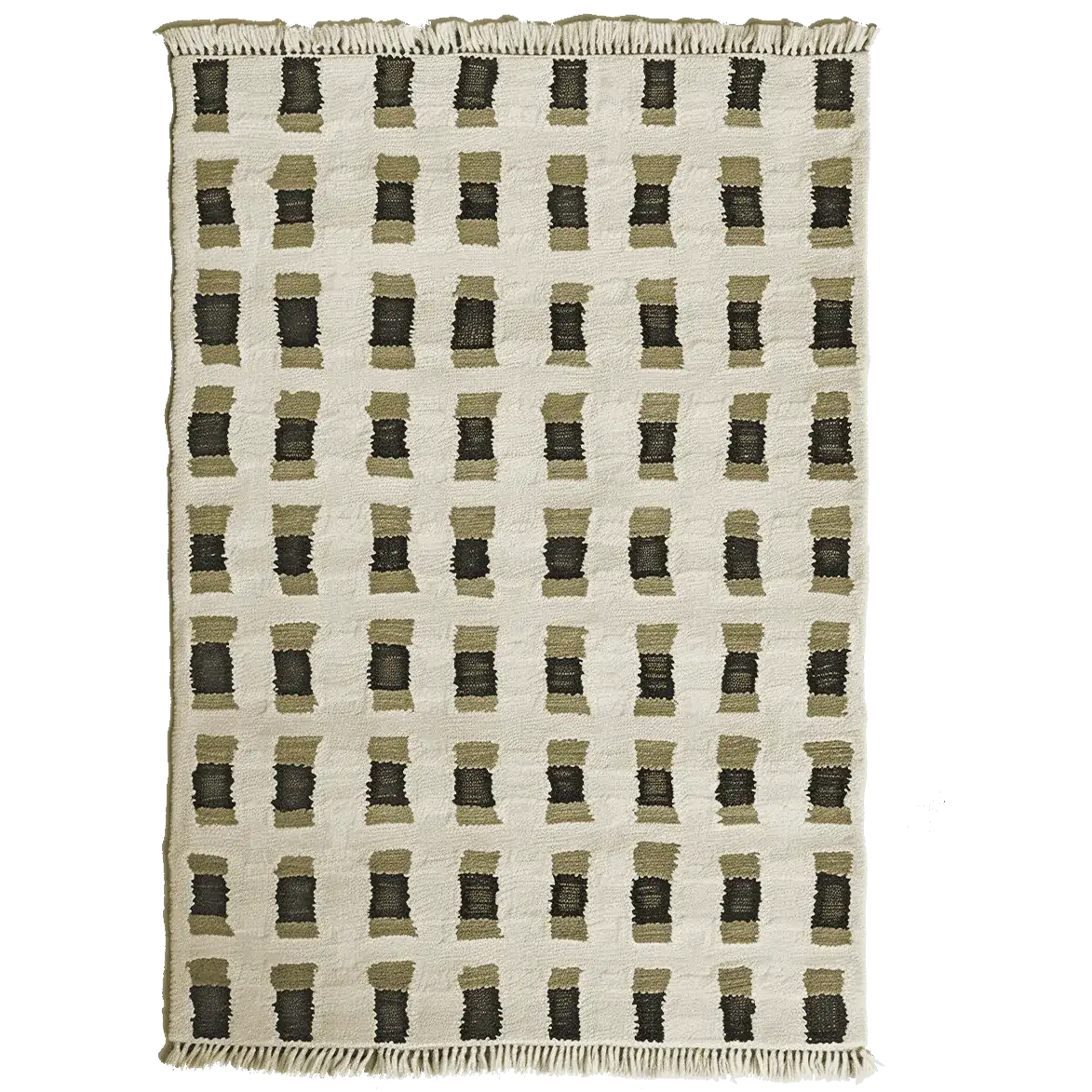 Muted Motion Hand Knotted Rug