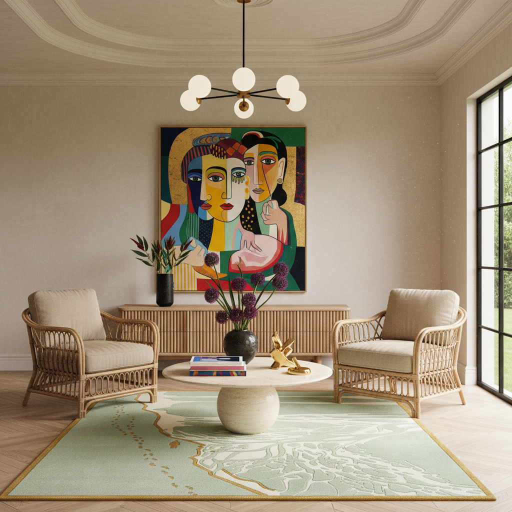 My Kind of View Hand Tufted Wool Rug