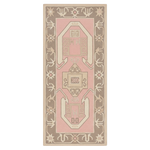 Mystery Symbol Hand Tufted Wool Runner Rug