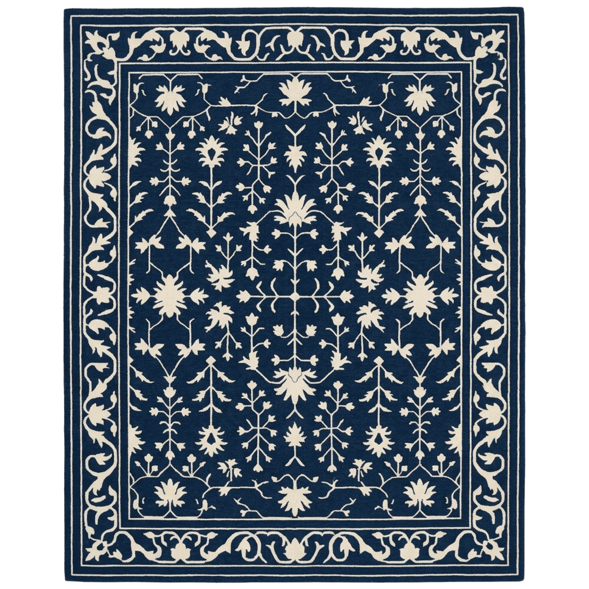 Nocturne Garden Hand Knotted Rug