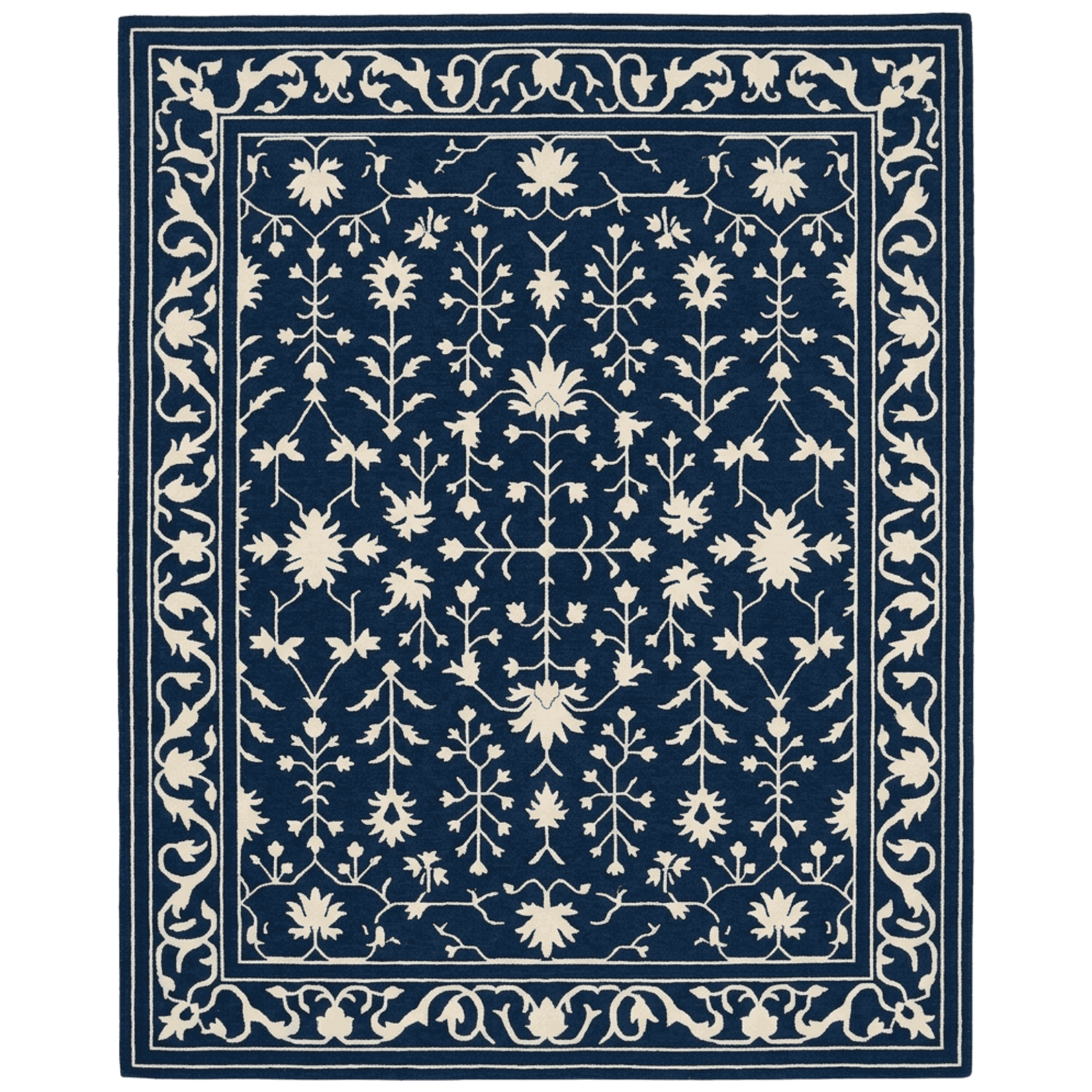 Nocturne Garden Hand Knotted Rug
