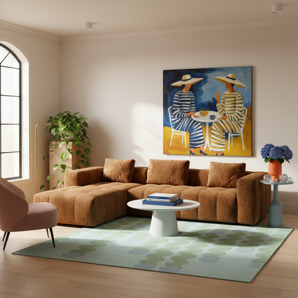 Nocturne Royale Hand Tufted Wool Rug