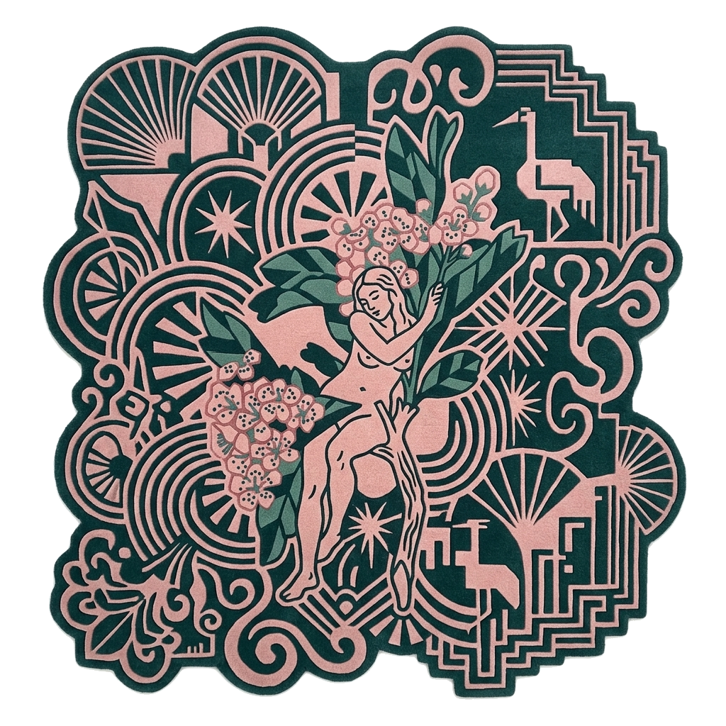 Nouveau Venus Hand Tufted Wool Rug