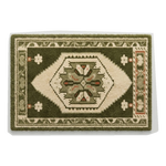 Olive Grove Medallion Hand Tufted Wool Rug - alternate view