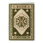 Olive Grove Medallion Hand Tufted Wool Rug