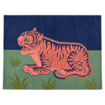 Opaline Silk Tiger Hand Knotted Rug