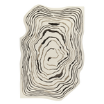 Organic Form Hand Tufted Wool Rug