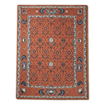 Paprika Palmette Trellis Hand Tufted Wool Rug