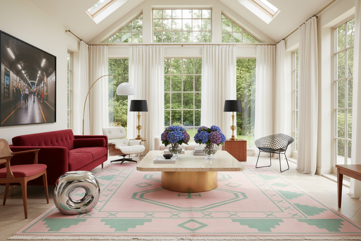 Parchment Woven Drift Hand Knotted Rug