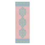 Pastel Avian Tribal Step Hand Tufted Wool Runner Rug 