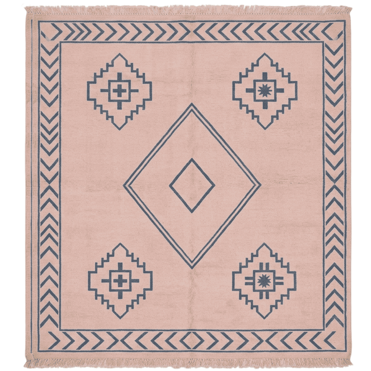 Pastel Horizon Hand Knotted Rug