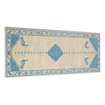 Peacock Sky Procession Hand Tufted Runner Rug - alternate view