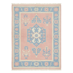 Periwinkle Path Hand Knotted Rug