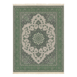 Persian Botanical Garland Hand Knotted Rug 