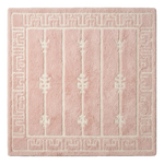 Petal Pagoda Pillars Square Hand Tufted Wool Rug