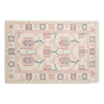 Petal Pink Heritage Hand Tufted Wool Rug - alternate view