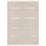 Pink Monsoon Shadow Hand Knotted Rug