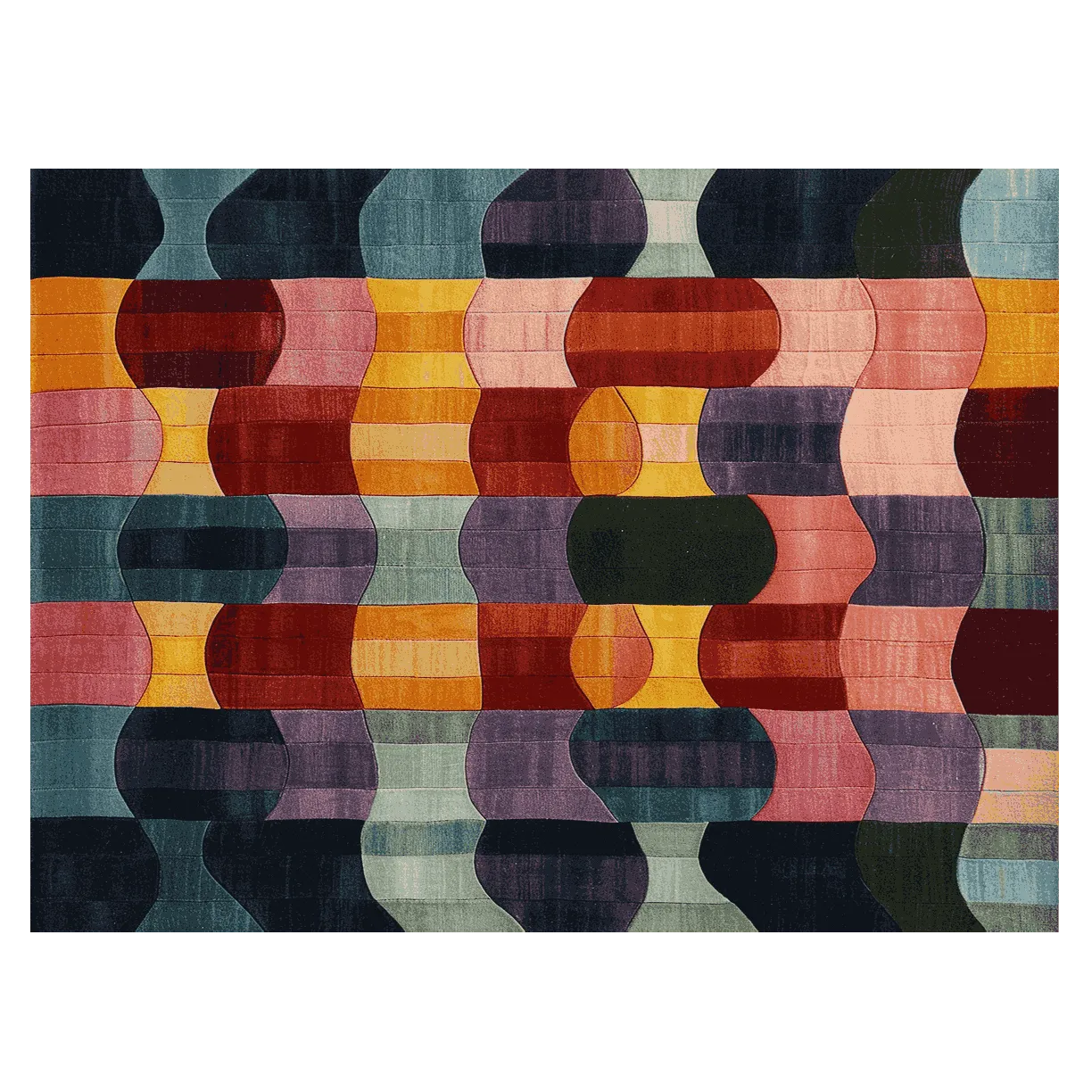 Prism Patch Hand Tufted Rug