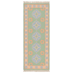 Prismatic Nomad Hand Knotted Runner Rug 