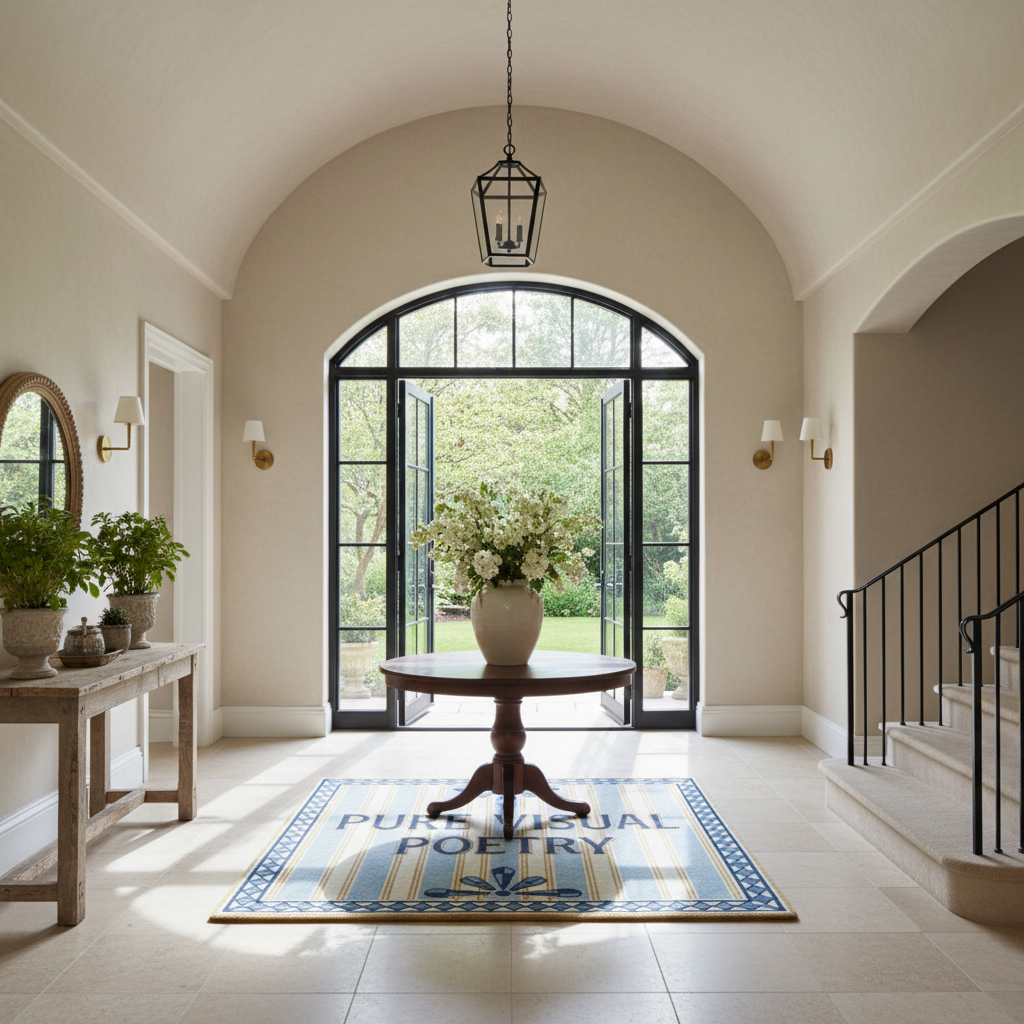 Pure Visual Poetry Hand Tufted Wool Rug