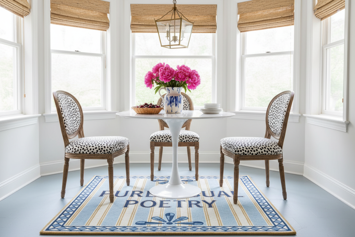 Pure Visual Poetry Hand Tufted Wool Rug