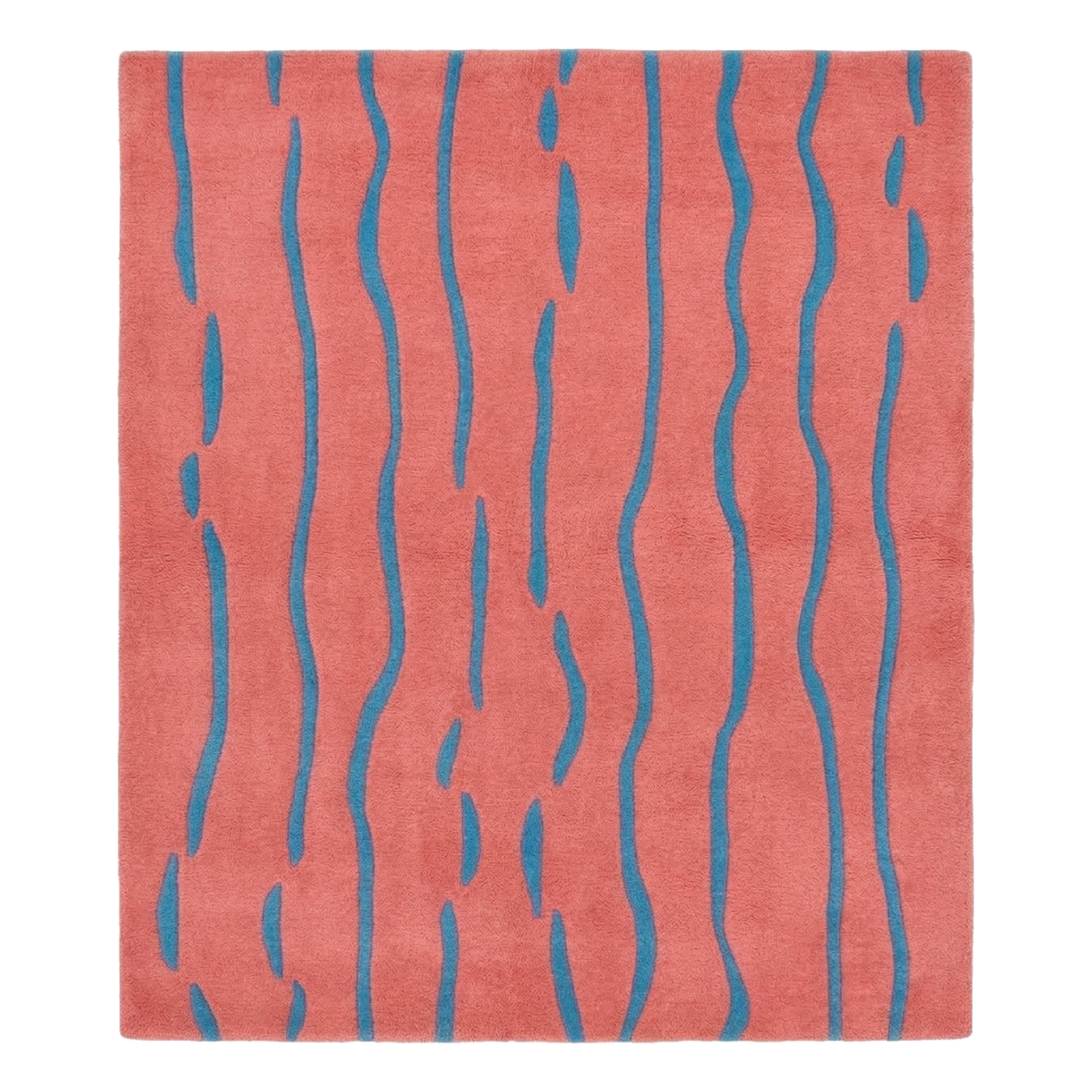 Rainy Stripes Hand Tufted Wool Rug